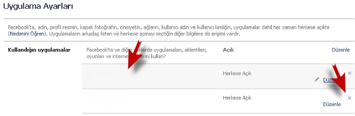 Tanımadığınız uygulamaları kaldırın